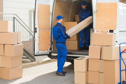 Urgent moving team working on a same-day removal in Kentish Town