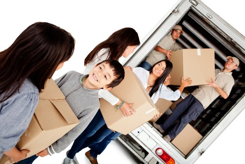 Kentish Town Movers team preparing a safe relocation with protective equipment