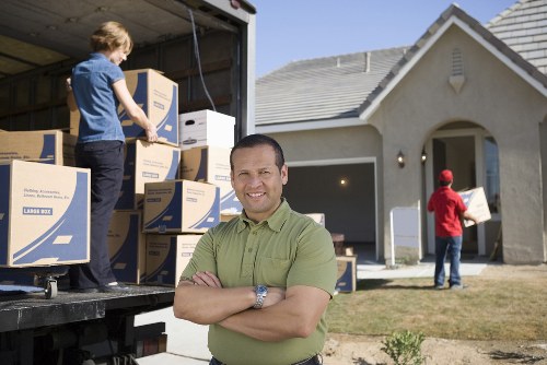 Careful packing and loading for a Kentish Town business relocation