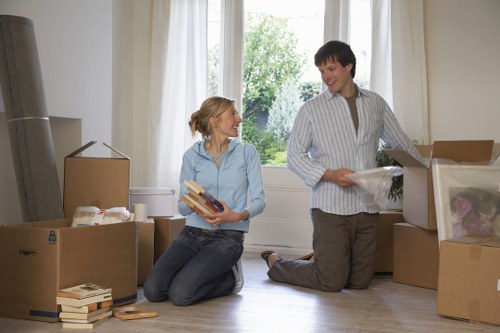 Household removal support for a flat move in Kentish Town