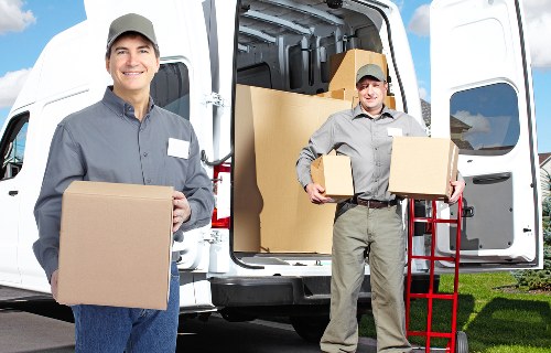 Packing and furniture handling for a London apartment removal